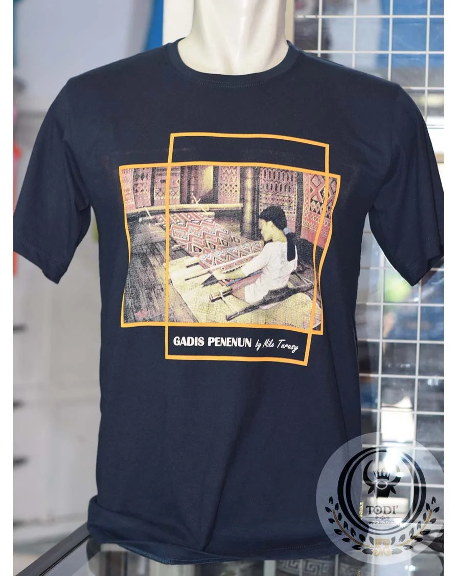 Toraja Men Printed T-Shirt - Gadis Tenun