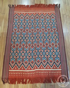 Traditional Ikat Sekomandi - Ulukarua Kasalle (147cm x 210cm)