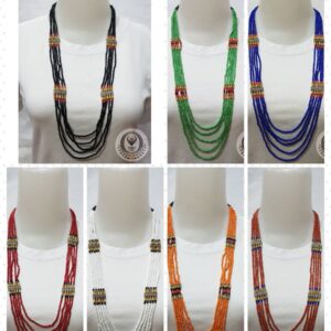 Ethnic Necklace 5 Layer Toraja Beads
