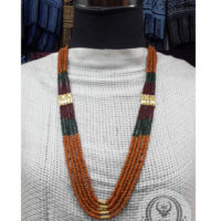 Toraja Ethnic Necklace - Masak Beads Five (5) Layers + Kalapo