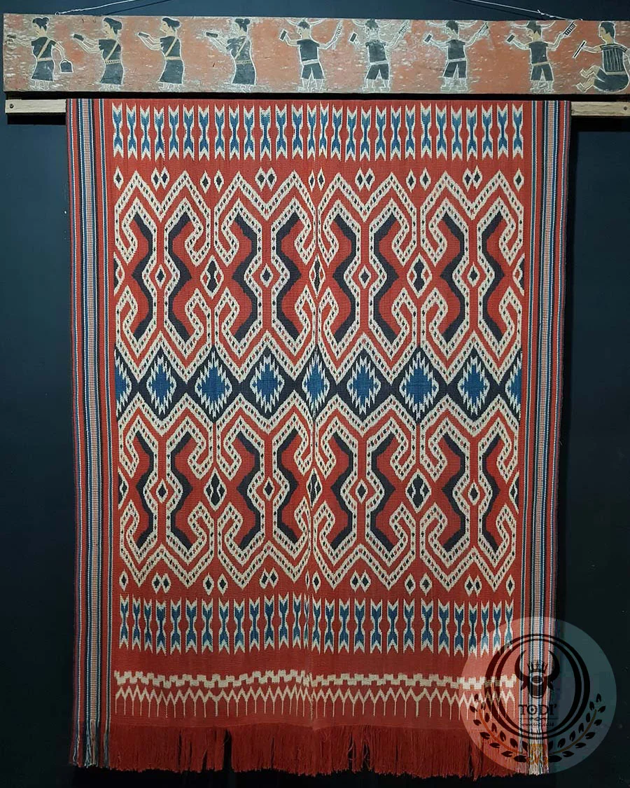 Traditional Ikat Sekomandi - Tossok Balekoan (107cmx150cm)