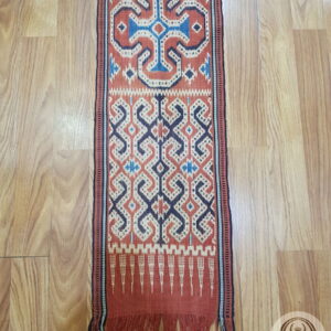 Traditional Ikat Sekomandi – Sambo Tanete (36cm x 428cm) Traditional Ikat Sekomandi – Sambo Tanete (36cm x 428cm)