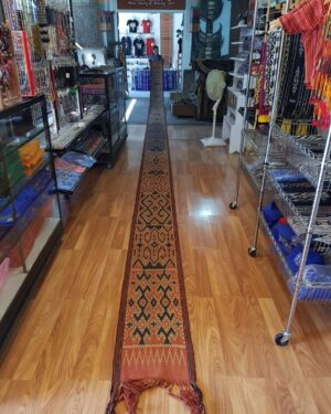 Sambo Tanete Pori Lonjong - Authentic Natural Dye Ikat