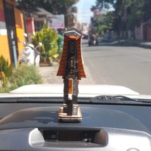 Toraja Smallest Miniature Tongkonan House (Height 12cm)