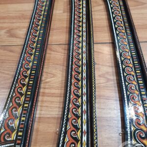 Toraja Carved Wood Textile Hanger Display