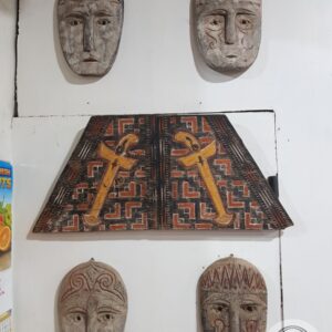 Toraja Hand Carved Ethnic Wall Mask