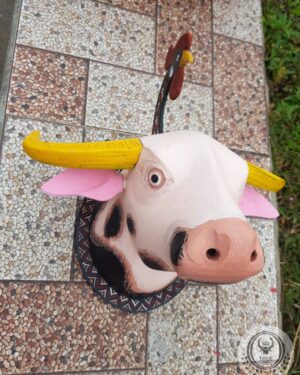 Miniature Toraja Saleko Buffalo Head Statue - Kabongo Miniature