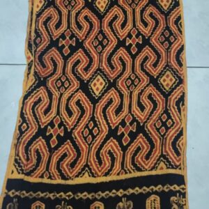 Toraja Scarf Shawl Batik Red Black Color - Tossok Balekoan Motif