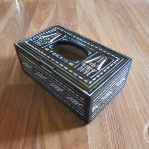 Toraja Wood Tissue Box Carving