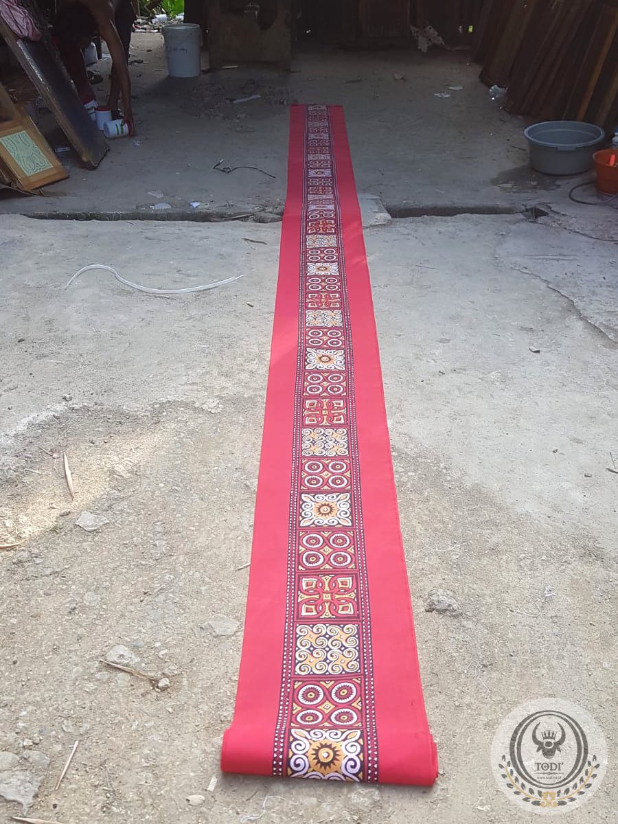 Toraja Kaseda Cloth (Red Textile)