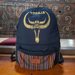 Toraja Weaving Backpack - Black Paramba Weaving