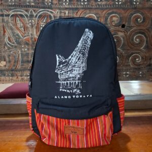 Toraja Weaving Backpack - Red Paramba Weaving