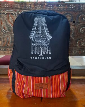 Toraja Weaving Backpack - Red Paramba Weaving