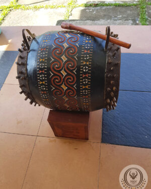Authentic Toraja Traditional Drum - Medium Size