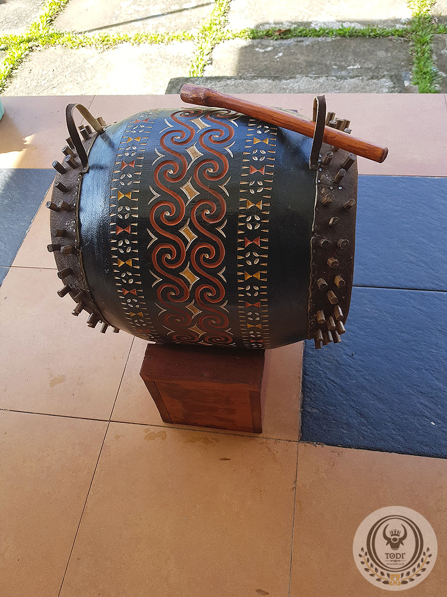 Authentic Toraja Traditional Drum - Medium Size