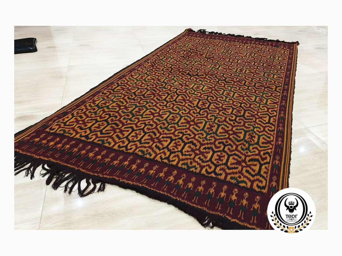 Toraja Ethnic Blanket Woven Fabric Toraja Ethnic Blanket Woven Fabric