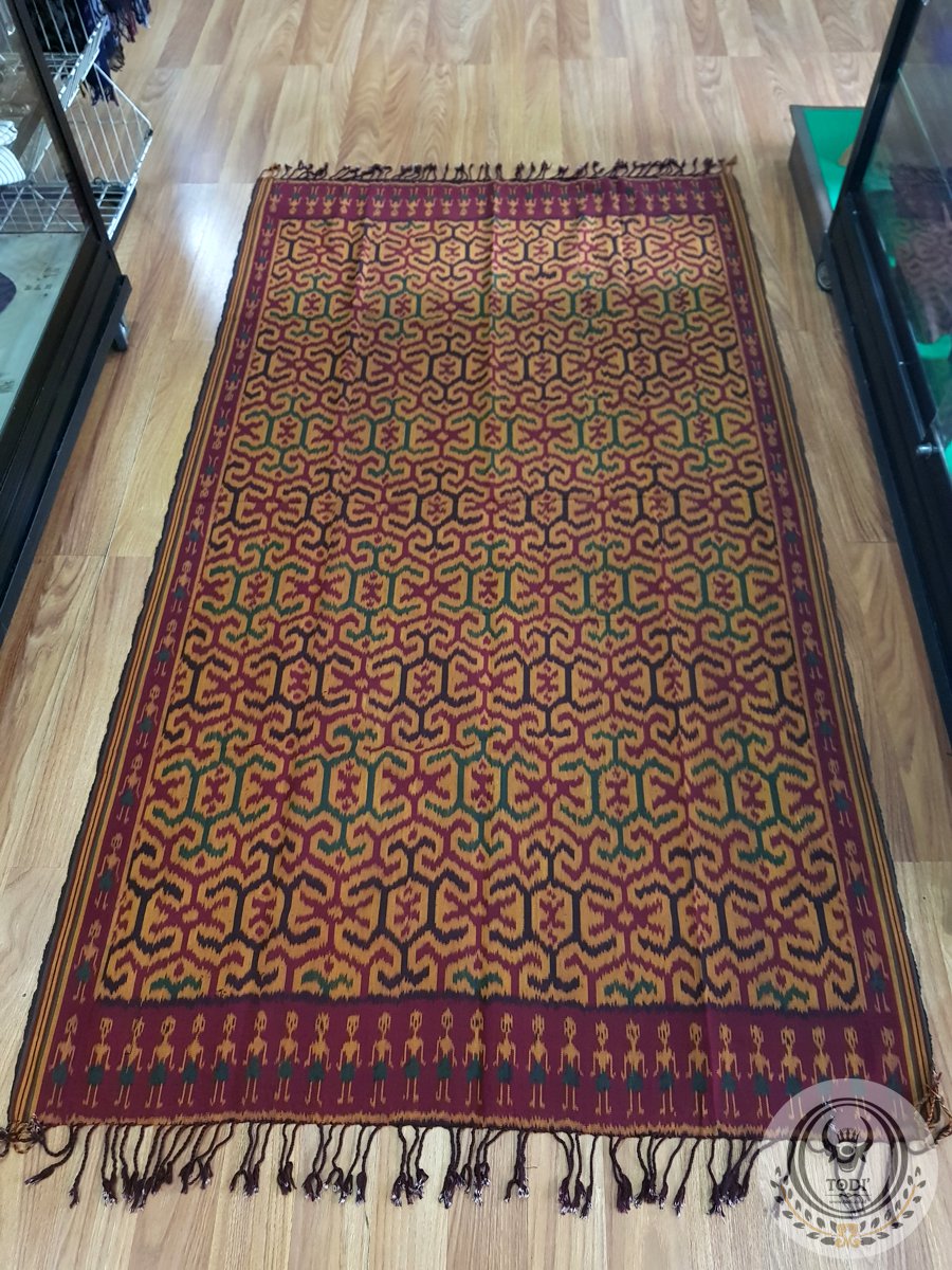 Toraja Ethnic Blanket Woven Fabric - Premium Quality