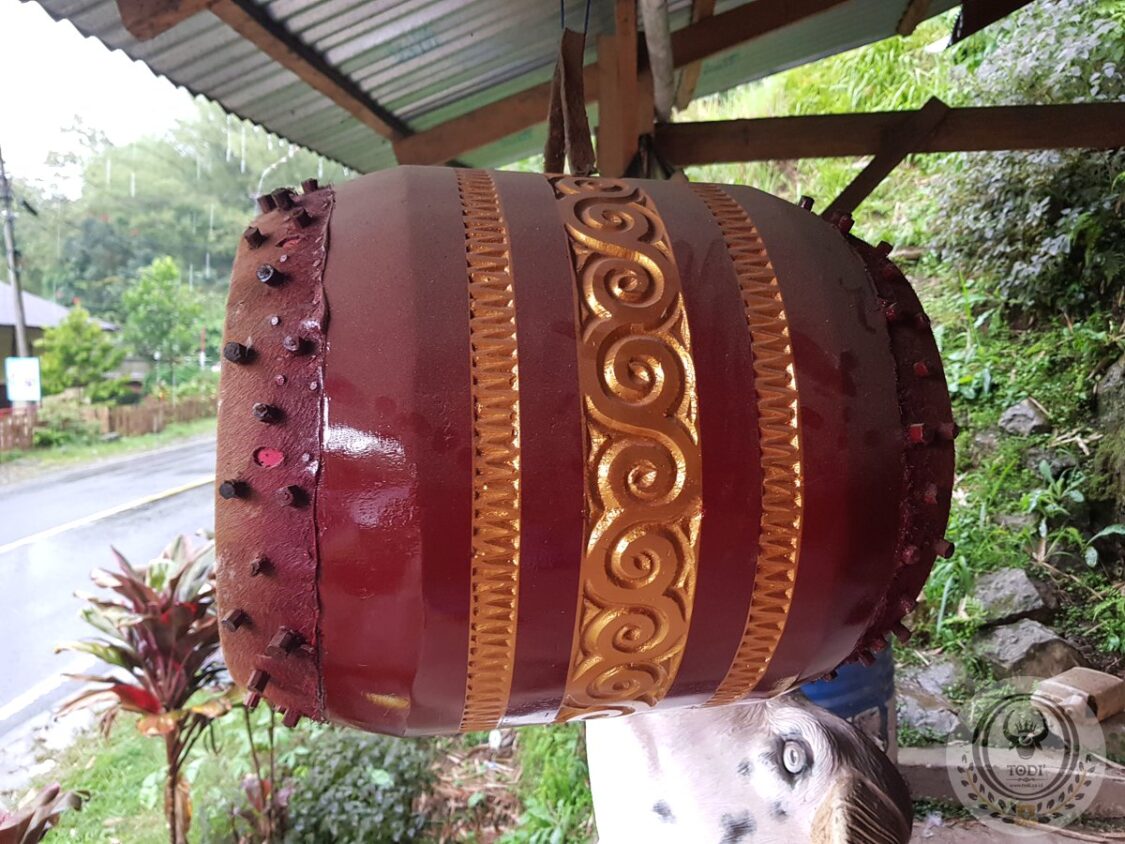 Autentic Toraja Traditional Drum. Medium Size