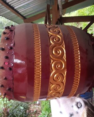 Autentic Toraja Traditional Drum. Medium Size