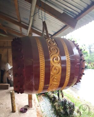 Autentic Toraja Traditional Drum. Medium Size