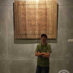 Large Toraja Carving Wall Display - Sane (120cm x 100cm)