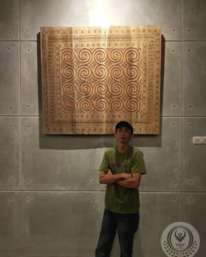 Pajangan Dinding Besar Ukiran Toraja - Sane' (120cm x 100cm)
