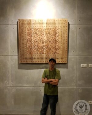 Alternative view of Pajangan Dinding Besar Ukiran Toraja - Sane' (120cm x 100cm)