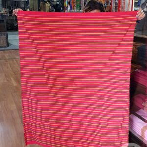 Sarung Tenun Paramba' Toraja - Paramba Merah (125cm)