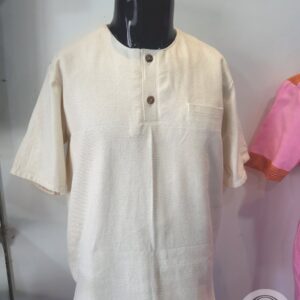 Toraja Traditional Mens Clothes (Pokko) - White Color