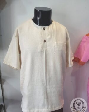 Toraja Traditional Mens Clothes (Pokko) - White Color