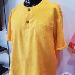 Toraja Traditional Mens Clothes (Pokko) - Yellow Color