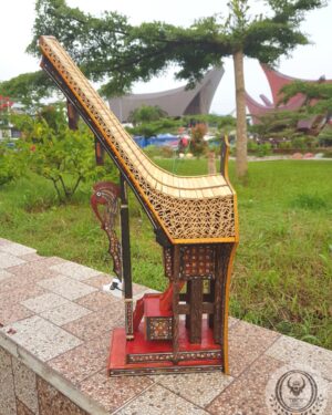 Miniature Toraja Tongkonan House - Wall Hanging (Height 45cm)