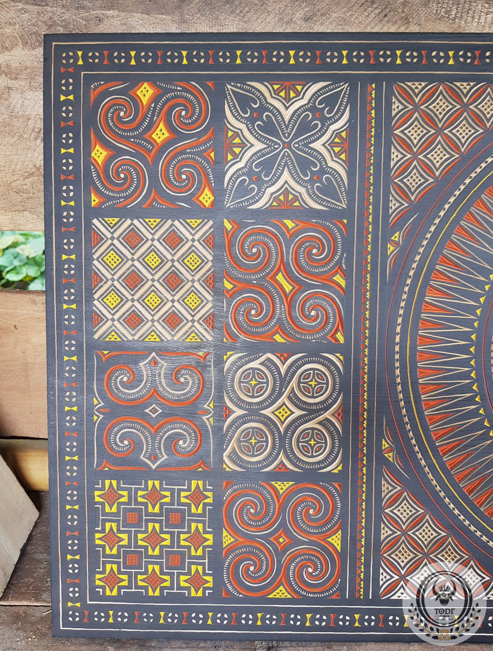 Toraja Wood Carving Wall Decoration. Size: 50cm x 100cm Toraja Wood Carving Wall Decoration. Size: 50cm x 100cm