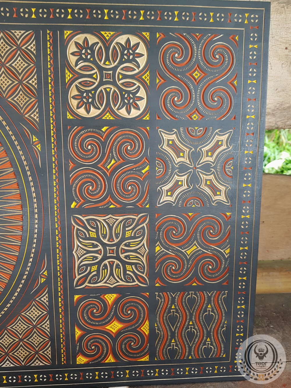 Toraja Wood Carving Wall Decoration. Size: 50cm x 100cm Toraja Wood Carving Wall Decoration. Size: 50cm x 100cm