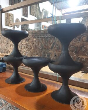 Toraja Kandean Dulang (Traditional Wooden Bowls) - (Height 26cm x Diameter 25cm)